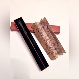 Harry Potter Magic Wand from Universal Studios Orlando with Box and Map